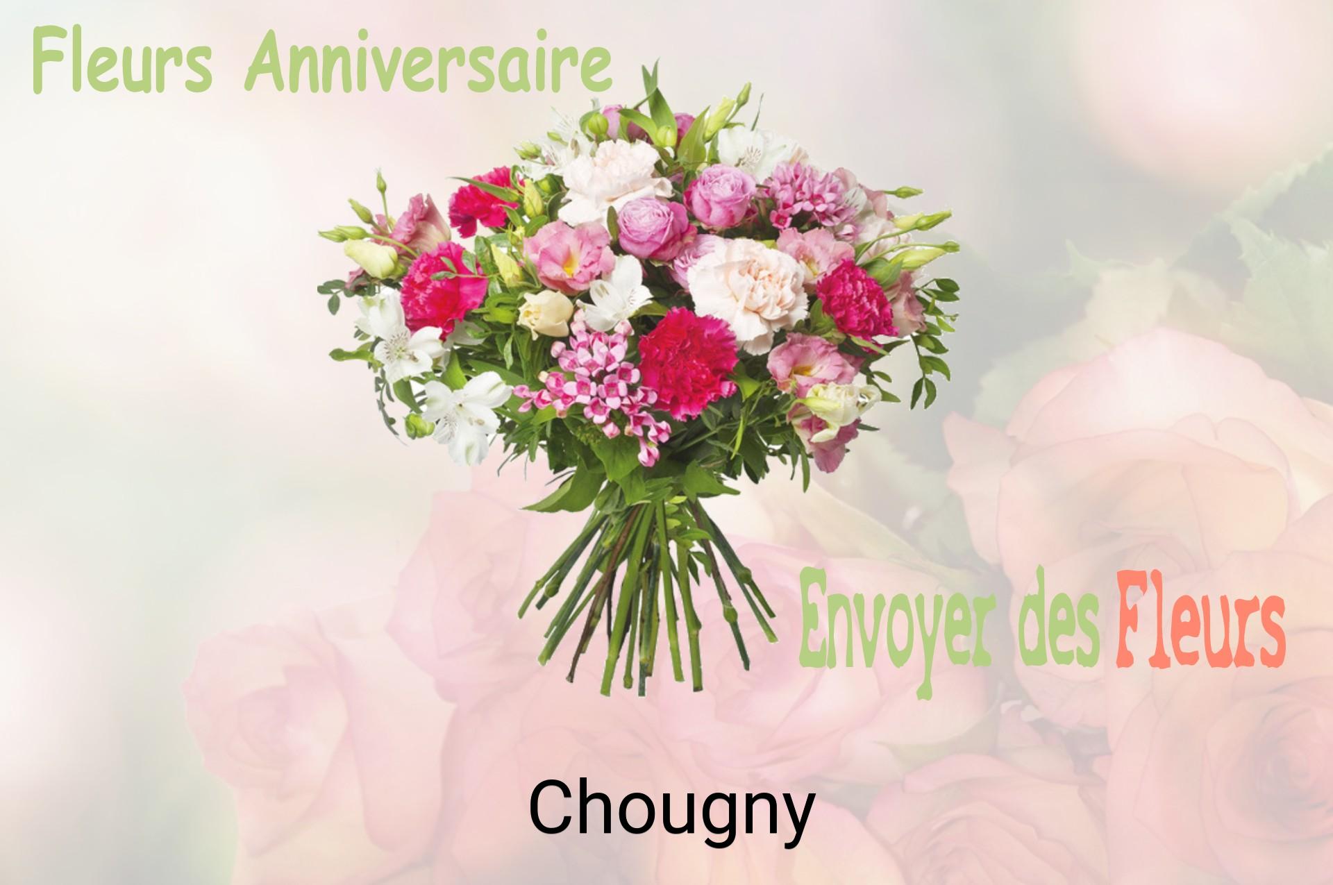 Bouquet de fleurs d’anniversaire livré à Chougny